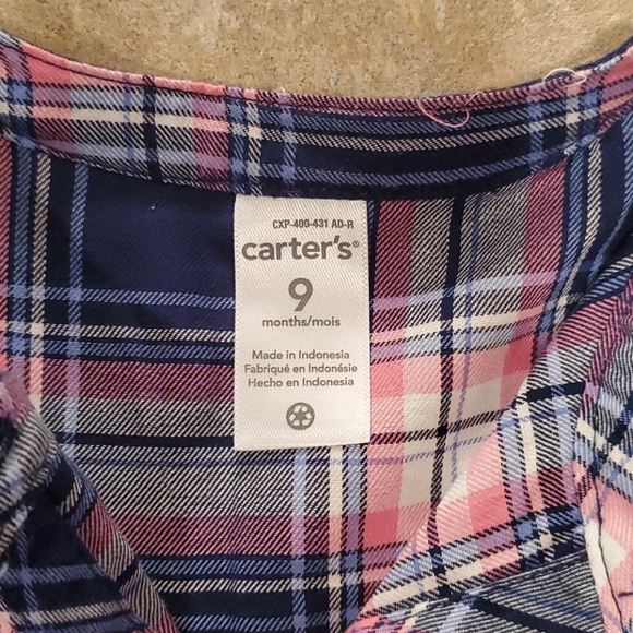 Plaid Carter's Blouse - Picture 4 of 5